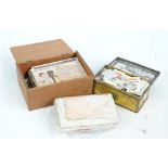 A collection of early 20th century postcards to include real photo coloured topographical examples