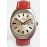 CARAVELLE BY BULOVA; a 1970s transistorized wristwatch,