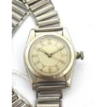 Rolex; a vintage gentlemen's wristwatch, serial no.