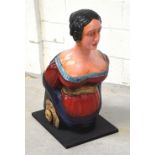 A rare late George III ship's figurehead, 'Jane' of British construction,