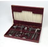 A 1960s Viners 'Mosaic' canteen of cutlery, approx fifty-four pieces.