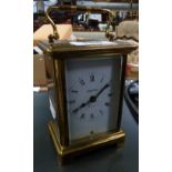 Bayard; an eight-day carriage clock,