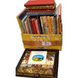 A quantity of children's books and annuals to include 'Basil Brush', 'Captain Pugwash',