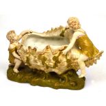 A Royal Vienna Ernst Wahliss ceramic centrepiece,