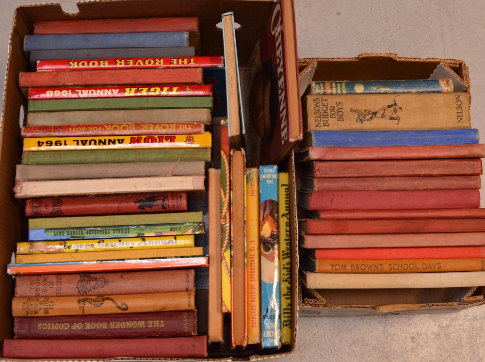 A quantity of children's books and annuals from the 1930s-1960s,