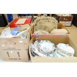 A quantity of various early 20th century ceramic dinnerware including Copeland Spode 'Royal