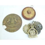 Six various horse brasses to include a 1910-1935 Jubilee example and a C.