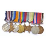 Military Medal (renamed), WWI Trio, WWII 1939-1945 Star,