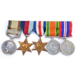 Group of five: India General Service Medal with North West Frontier 1936-37 bar,