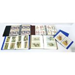 Four folders of British and international military postcards to include Barreira series (Spain),