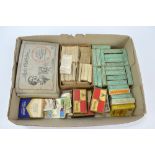 A collection of cigarette cards and packets to include Wills, Player, Varsity etc.