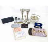 A group of various collectors' items to include two pairs of early 20th century spectacles,