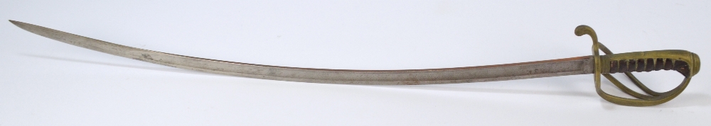 A 19th century sword with wire bound grip, - Image 2 of 9