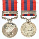 India General Service Medal (1854), Umbeyla bar; H. M. 93rd Highlanders, 2883 W. Hay.