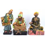 Three Royal Doulton figures, HN1706 'Cobbler', HN1365 'Mendicant',