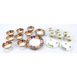 A Royal Albert 'Heirloom' pattern decorated six setting tea set comprising cups and saucers,