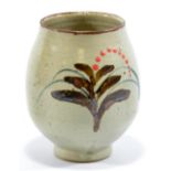 DAVID LEACH (1911-2005) for Lowerdown Pottery; a stoneware vase,