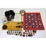 Mixed collectibles to include a selection of 19th and 20th century worldwide coins,