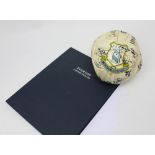 An official Everton football signed by Howard Kendall,