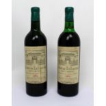 Château La Lagune 1964, two bottles.