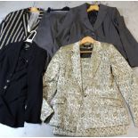 Vintage clothes to include a ladies' Jaeger suit,