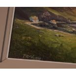 PAT MCKENNA; oil on board 'Gap of Dunloe', 1992, 29 x 39cm, framed with label verso.