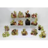 Seventeen boxed The Whimsical World of Pocket Dragons figures,