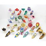 A collection of thirty-six Willow Hall model shoes and hats,