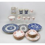 A mixed lot of ceramics to include Foley part tea service,