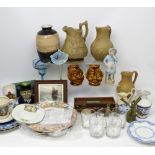 A large collection of decorative 18th, 19th and 20th century ceramics, glass and collectibles (3).