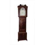 Jas Cawson & Son of Liverpool; a late 18th century mahogany-cased longcase clock,