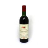 Château Cantegrive 1964, one bottle.