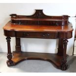 A Victorian mahogany duchess dressing table,