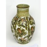 A Denby c1960s 'Glynebourne' baluster vase, height 28cm.