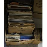 A quantity of records to include Elvis Presley, The Beatles etc.