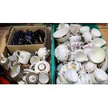 A quantity of teaware and dinnerware to include Pekin Coronation Ware, Limoges 'La Reina',