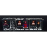 Three Lego for TT Games Minifigure acrylic trophy bricks,