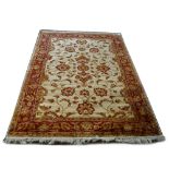 A beige ground Ziegler carpet, 230 x 160cm.