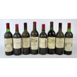 Two bottles of Chateau Labadie Gombaud Medoc 1993, a bottle of Chateau Barreyres Haut-Medoc 1986,