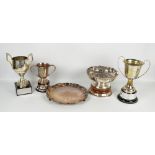 Five trophies relating to The Lancashire & Cheshire Car Club,