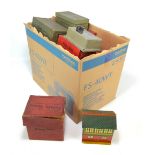 A good collection of early boxed Hornby railway O gauge including M1/2 loco and tender,