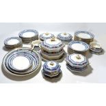 A Losol Ware 'Ormonde' pattern twelve setting dinner service, to include dinner plates, side plates,