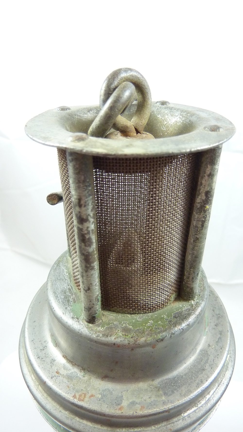 A Turquand & Kew Ltd flame safety lamp, height 27cm. - Image 3 of 4
