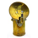 A circa 1900 carbide acetylene lamp, height 17.5cm.