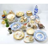 A mixed lot of ceramics to include a Royal Doulton Slater's patent jug,