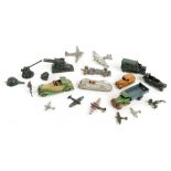 A quantity of diecast model vehicles.