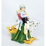 A Royal Doulton figure HN3298 'Hold Tight', modelled by A. Hughes, 21.5cm.