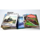 Railway interest; a collection of fourteen books relating to steam trains,