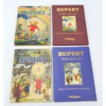 A Rupert The Bear 1948 Daily Express Annual, price clipped, and 1949 Daily Express Annual,