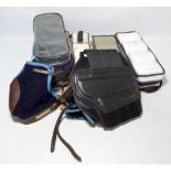 Equestrian interest; a large collection of boots, bandages etc,